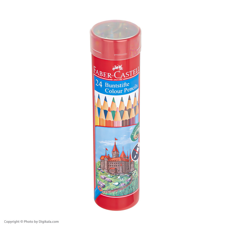 مداد رنگی 24 رنگ فابر-کاستل