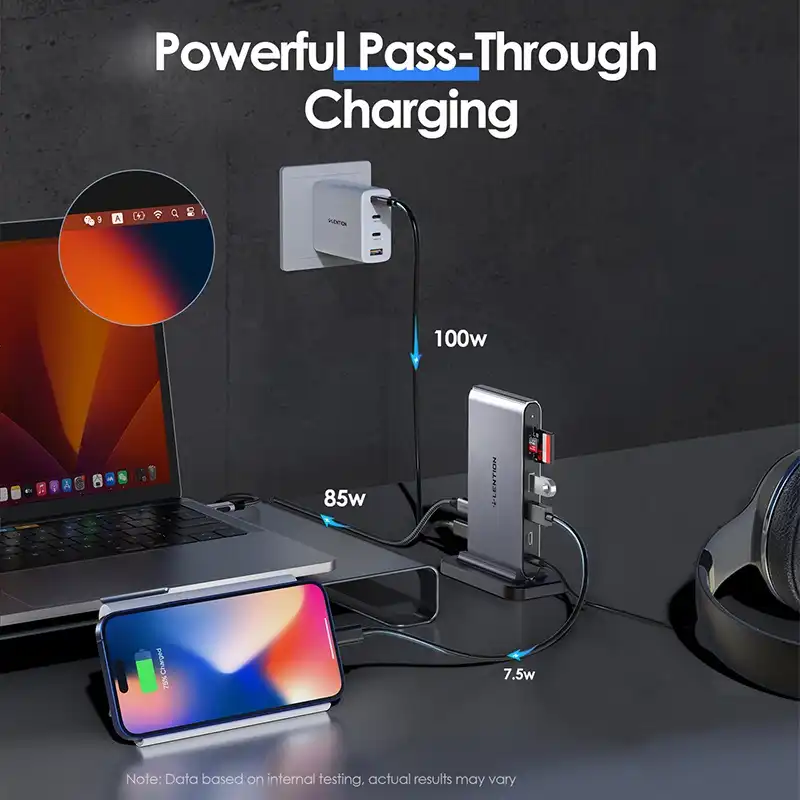 هاب داک استیشن لنشن مدل CB-TP-D65HEACR