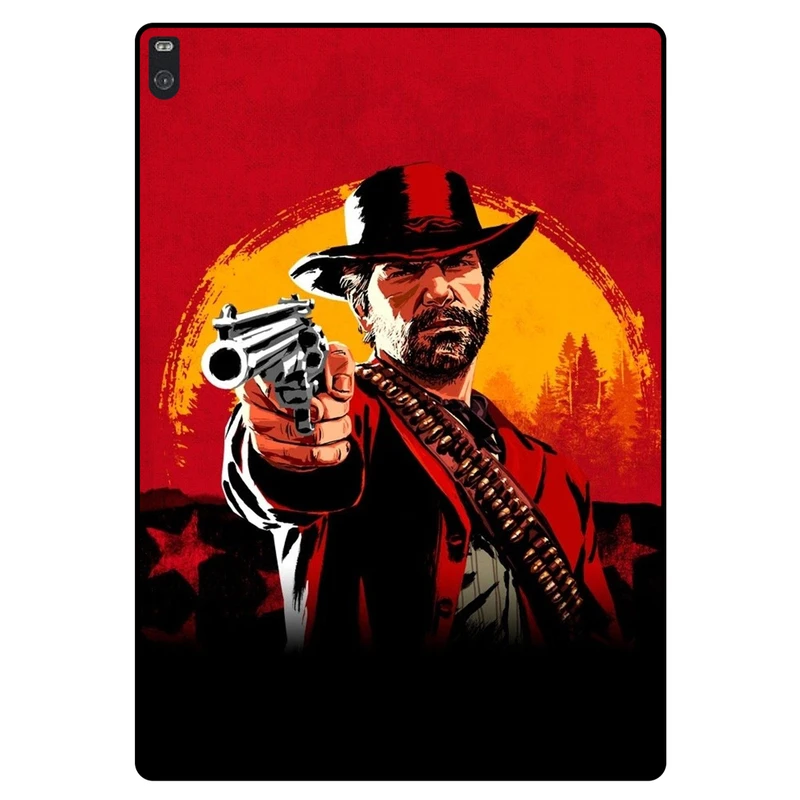 کاور مگافون طرح بازی رد دد ریدمپشن مدل 8249 مناسب برای تبلت لنوو Tab 4 10 Plus / X704L / TB-X704F