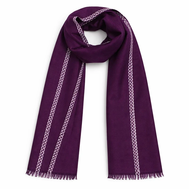 شال زنانه مدل Mahgol721 با طول و عرض 190*55 سانتی‌متر