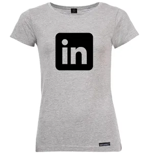 تی شرت آستین کوتاه زنانه 27 مدل LinkedIn کد MH867
