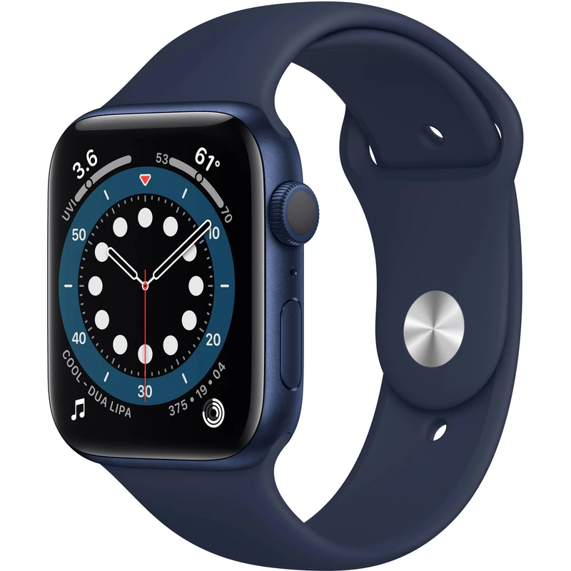 ساعت هوشمند اپل واچ سری 6 مدل 44mm Aluminum Case With Sport Band