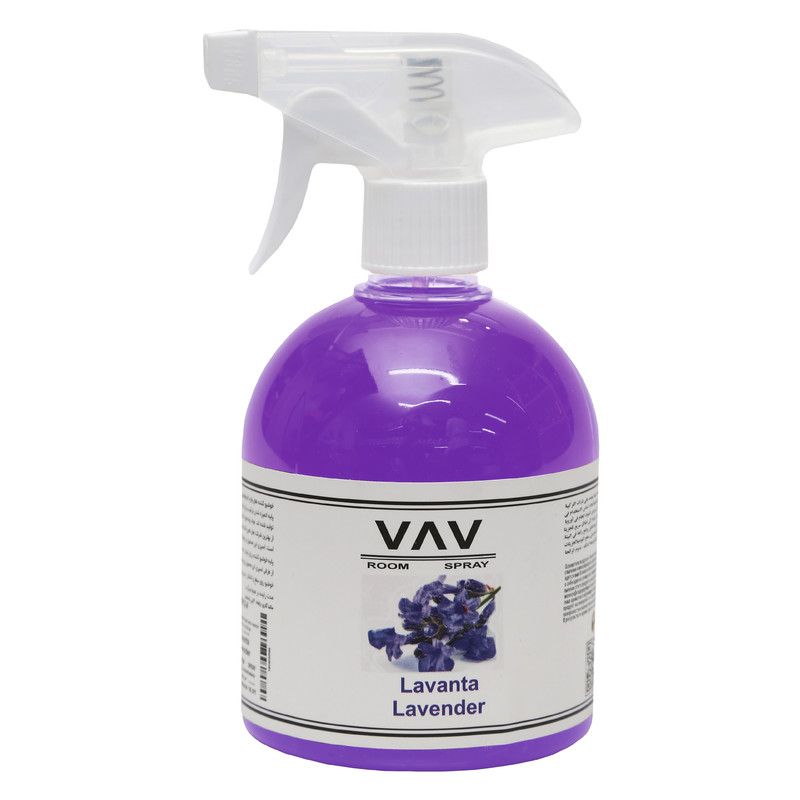 اسپری خوشبوکننده هوا واو مدل لوندر حجم 500 میلی لیتر