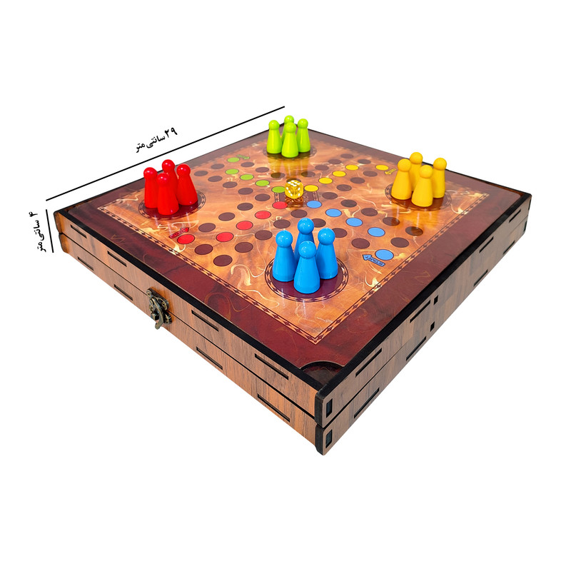 بازی فکری منچ و شطرنج مدل فروردین