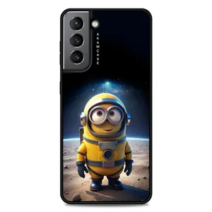 AKAM AMC-WSGS21-MINIONS18 Cover For Samsung Galaxy S21