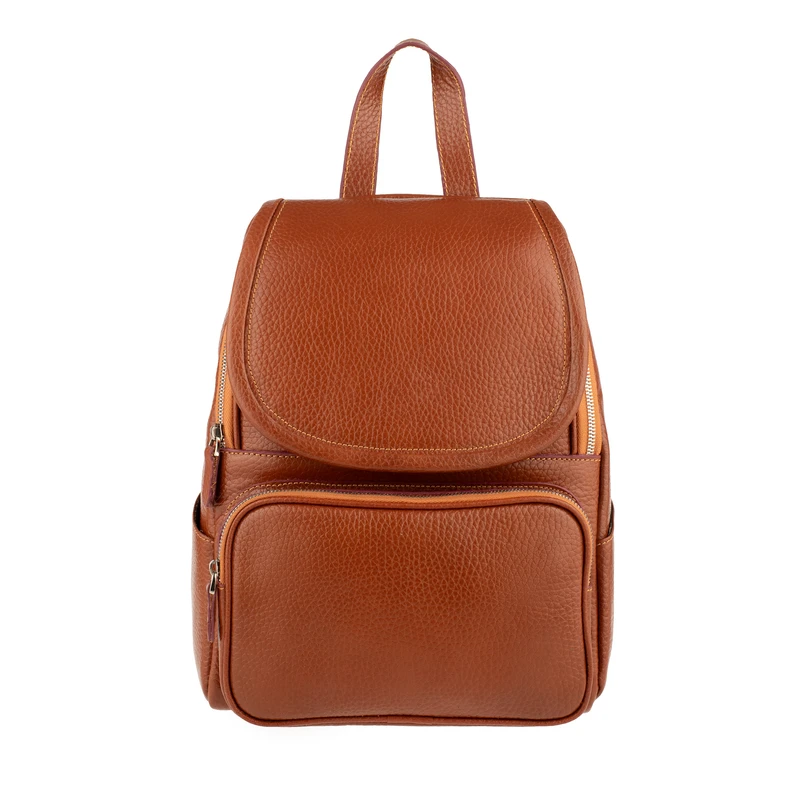 کوله پشتی زنانه مدل چرم طبيعي كد p21