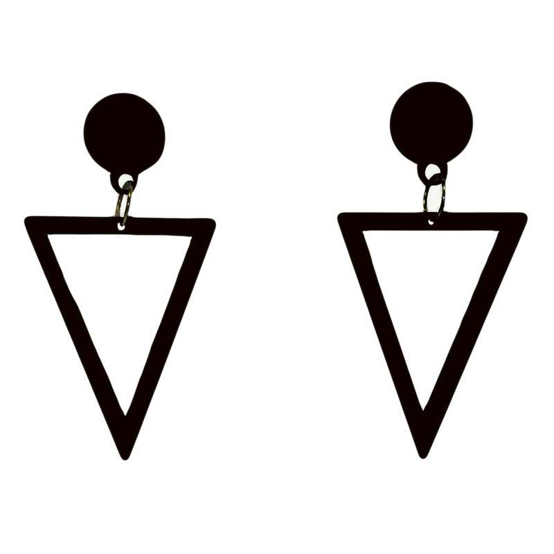 گوشواره زنانه مدل مثلث کد E.MS.S.B.11 گوشواره زنانه مدل مثلث کد E.MS.S.B.11