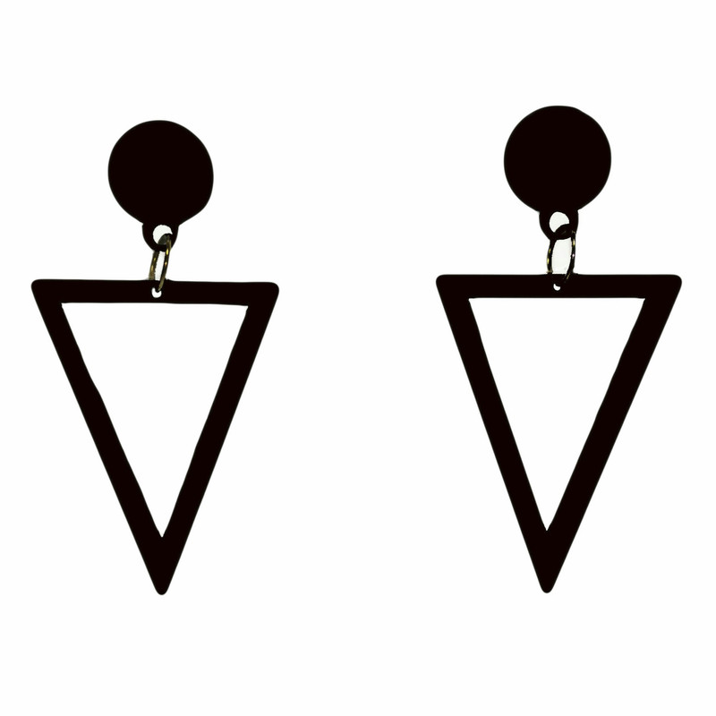 گوشواره زنانه مدل مثلث کد E.MS.S.B.11 گوشواره زنانه مدل مثلث کد E.MS.S.B.11