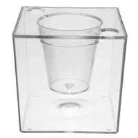 آکواریوم فیلی پلاست مدل گلدان دار