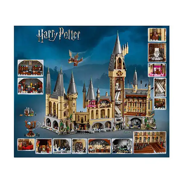 ساختنی 6020 تکه مدل Hogwarts Castle کد 16020