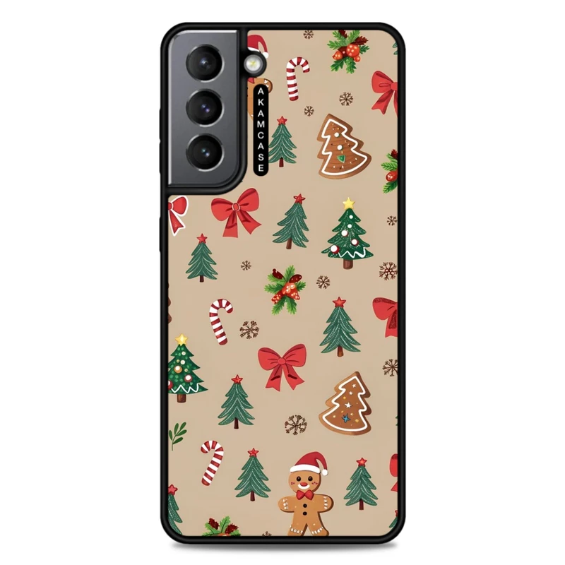 کاور آکام مدل AMC-WSGS21-CHRISTMAS-22 مناسب برای گوشی موبایل سامسونگ Galaxy S21