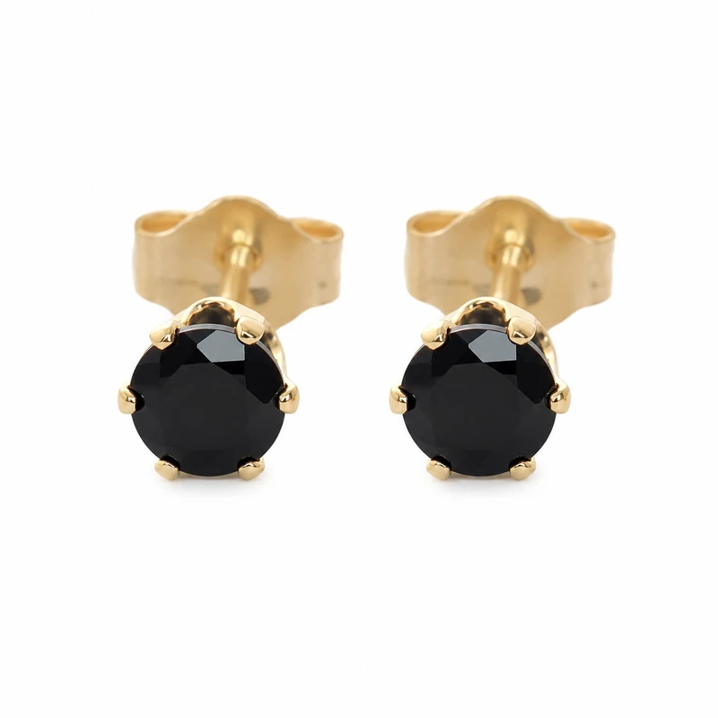 گوشواره میخی زنانه مدل Diamond Classic 3