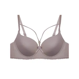 سوتین زنانه مدل اسفنجی هارنس دار فنردار کاپ B کد 89311