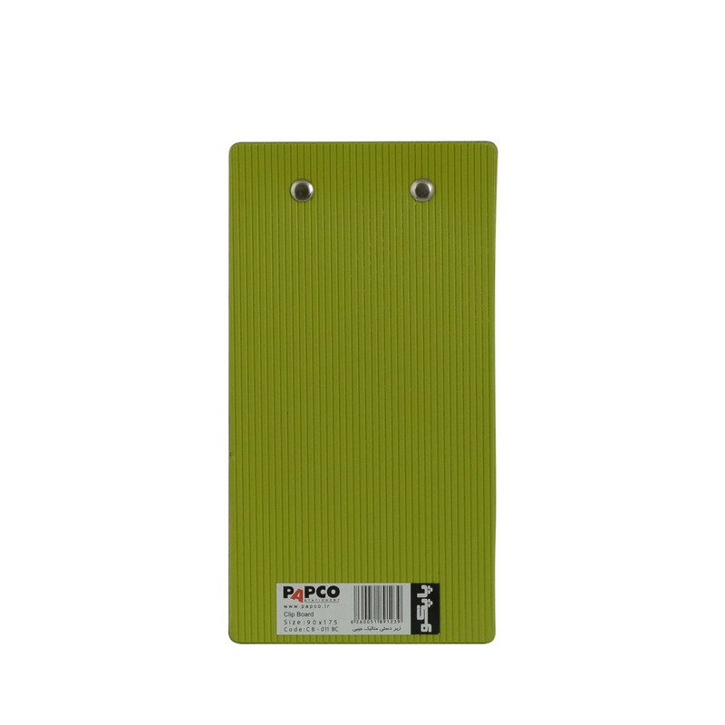 تخته شاسی پاپکو مدل ۰۱۱ سایز A9 به همراه کاغذ یادداشت بسته ۴ عددی