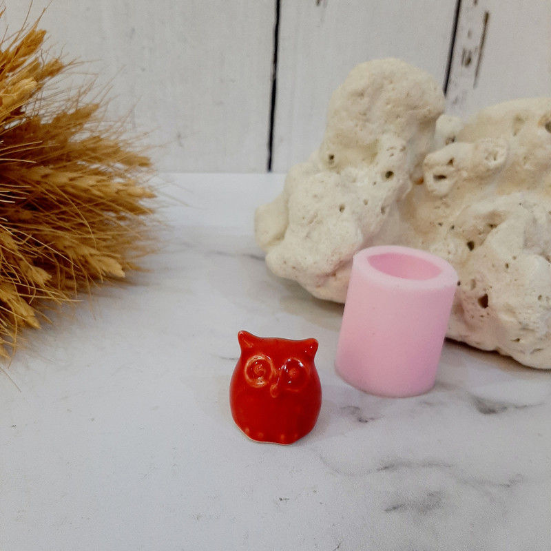 قالب شمع مدل جغد وارمری