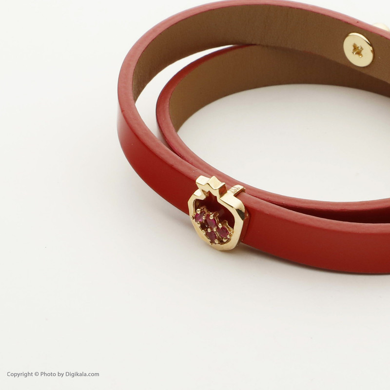 دستبند طلا 18 عیار زنانه تاج مدل G560