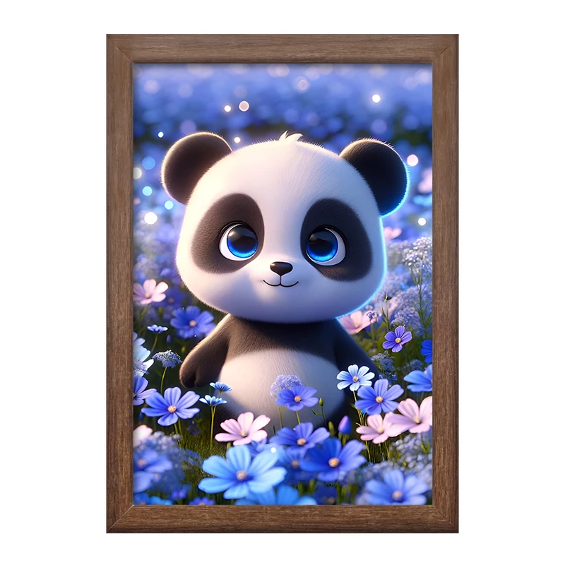 تابلو خندالو طرح پاندای بامزه کد F7851