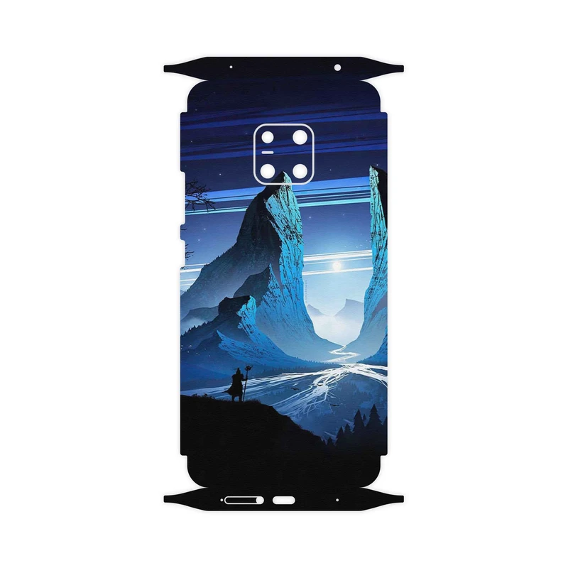 برچسب پوششی ماهوت مدل Blue Mountains Digital Art-FullSkin مناسب برای گوشی موبایل هوآوی Mate 20 Pro