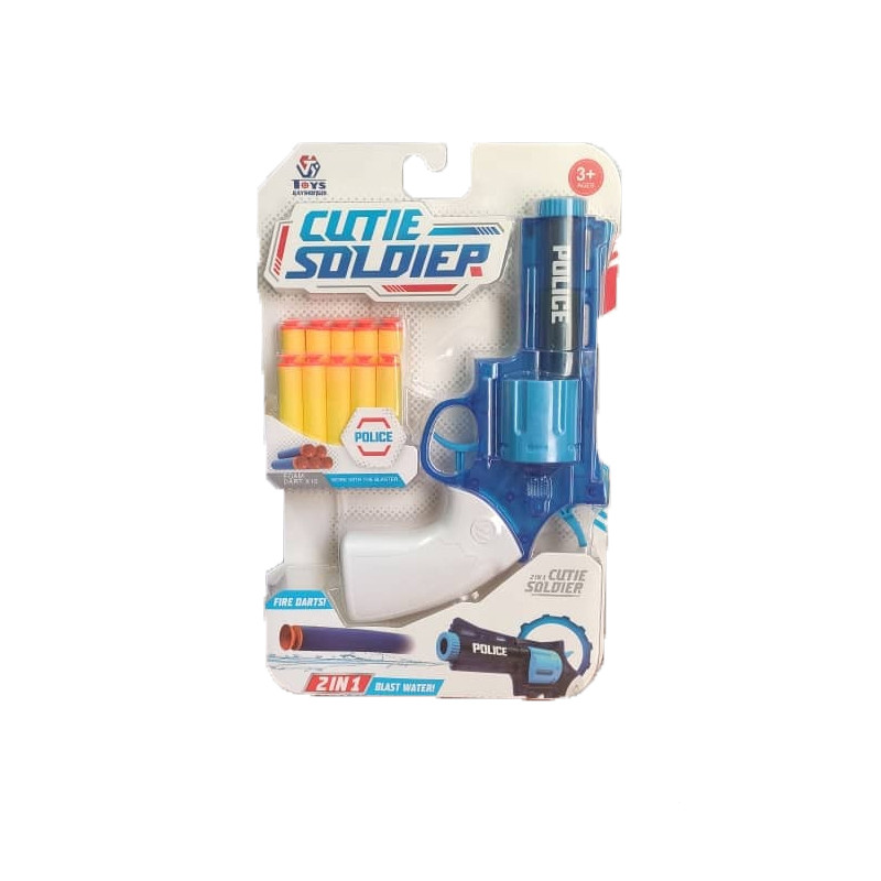 تفنگ بازی طرح دوکاره مدل 648-35