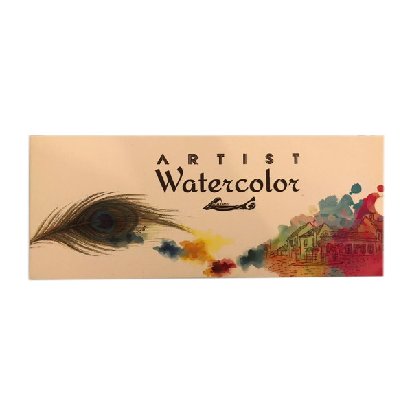 آبرنگ 48 رنگ آقامیری کد 01 آبرنگ 48 رنگ آقامیری کد 01