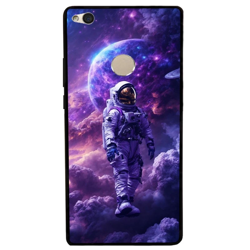 کاور مگافون طرح فضانورد مدل 2822 مناسب برای  گوشی موبایل هوآوی P8 Lite 2017 