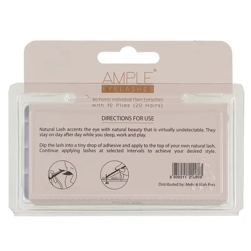 مژه مصنوعی امپل مدل  3D