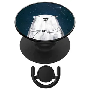 پایه نگهدارنده گوشی موبایل پاپ  سوکت آکام مدل APSC002628 به همراه پاپ کلیپ