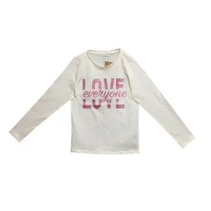 تی شرت آستین بلند دخترانه نیم ایت مدل 13181648