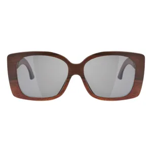 عینک آفتابی ویفرر (Wayfarer) بهزاد مدل چوبی کد B2