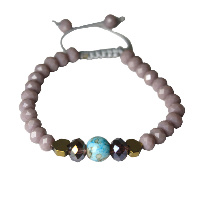 دستبند دخترانه کد 1070 طرح H-T