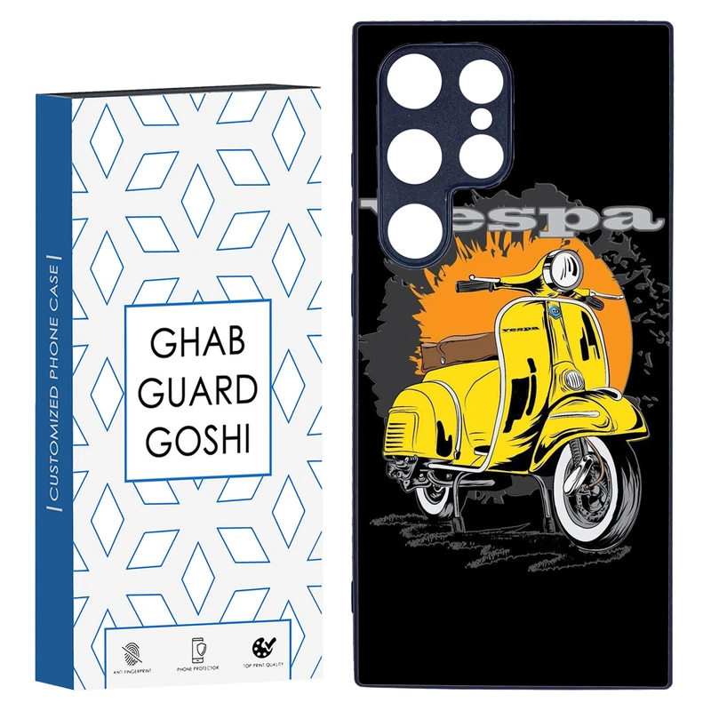 کاور قاب گارد گوشی طرح موتور وسپا کد TPU-161 مناسب برای گوشی موبایل سامسونگ Galaxy S24 ULTRA