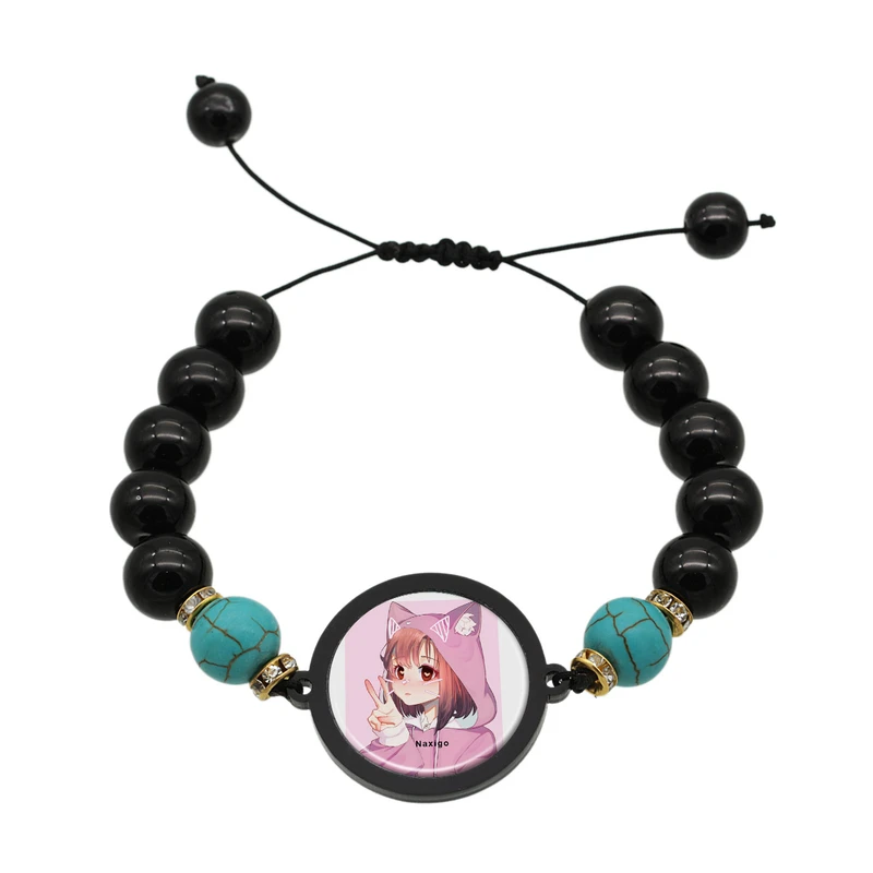 دستبند زنانه ناکسیگو مدل دختر گربه ای کد BR6957