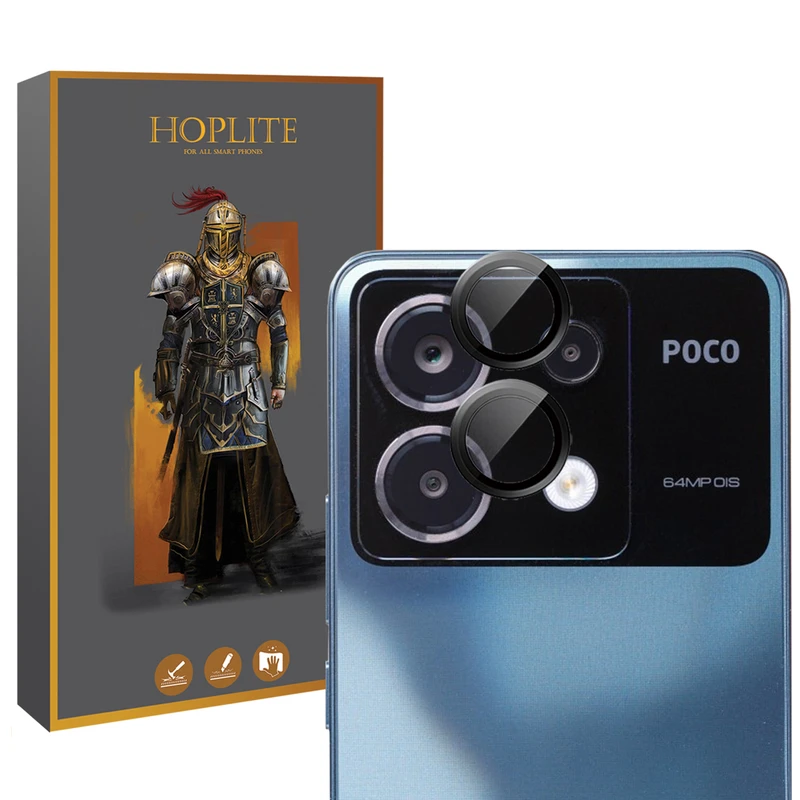 محافظ لنز دوربین هاپلایت مدل Ring-Metal-HL مناسب برای گوشی موبایل شیائومی Poco X6