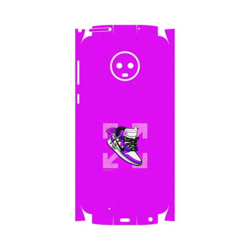 برچسب پوششی ماهوت مدل Nike Air Sneaker Digital Art-FullSkin مناسب برای گوشی موبایل موتورولا Moto G6