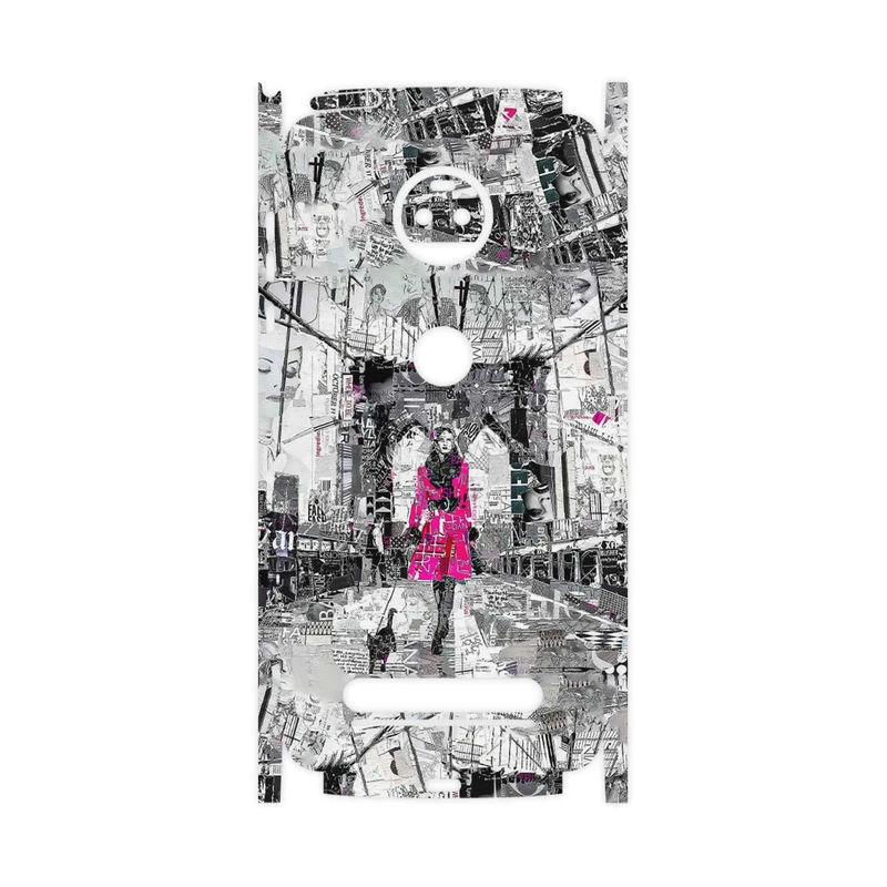 برچسب پوششی ماهوت مدل Collage of Catwalk Bridge-FullSkin مناسب برای گوشی موبایل موتورولا Moto Z2 Force