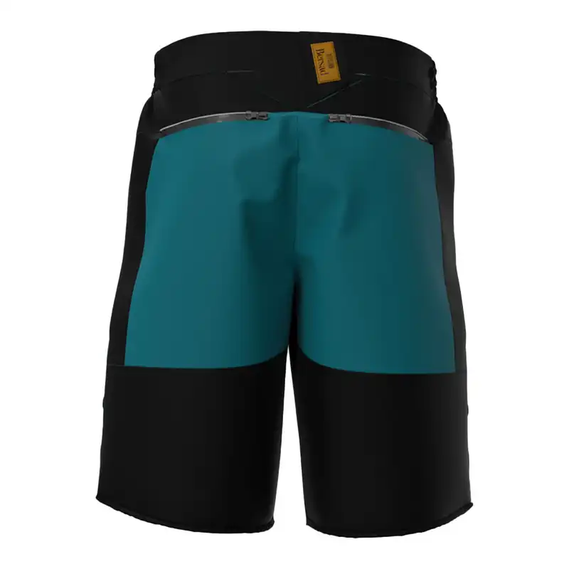 ست تی شرت آستین کوتاه و شلوارک ورزشی مردانه برساد مدل C409 رنگ مشکی