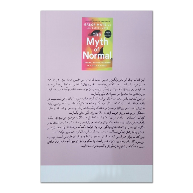 کتاب افسانه عادی بودن اثر گبورمته ترجمه سمیرا صلاحی انتشارات آبیژ چاپ اول
