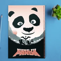 دفتر نقاشی 50 برگ کیهان پارس مدل پاندای کونگ فوکار