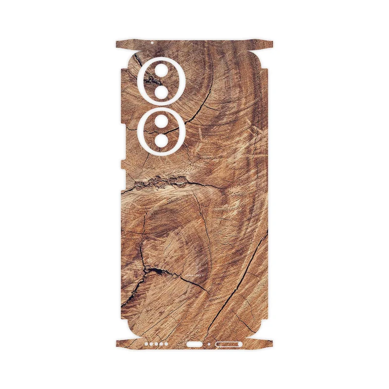 برچسب پوششی ماهوت مدل Wood Texture 5-FullSkin مناسب برای گوشی موبایل آنر 90
