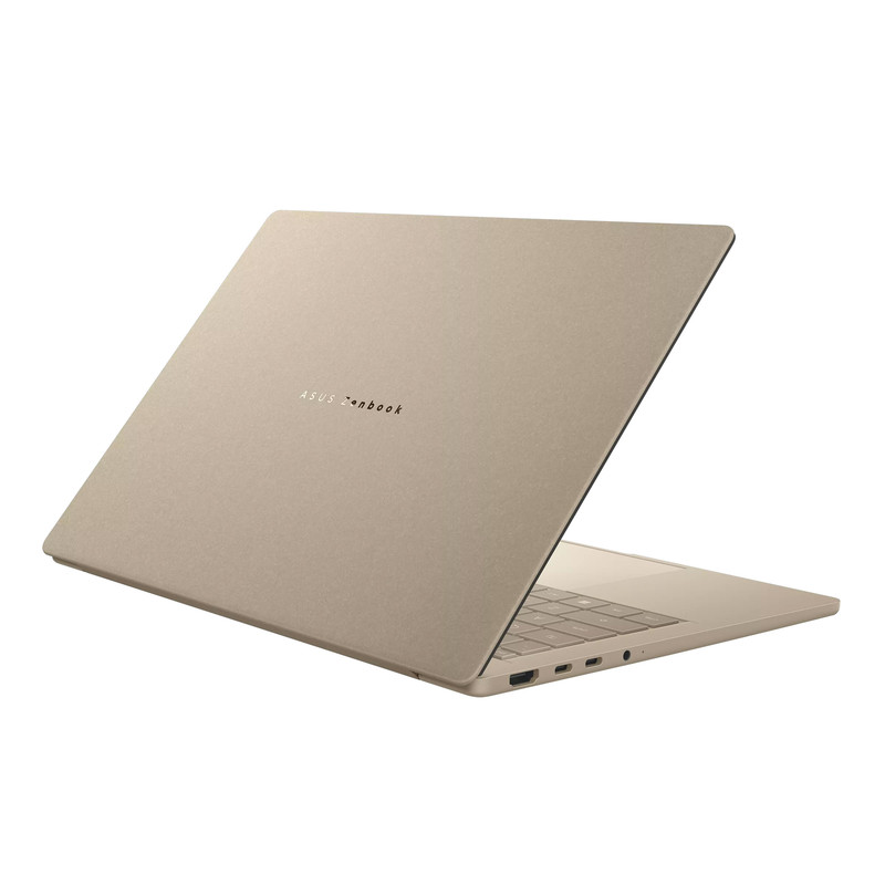 لپ تاپ 14 اینچی ایسوس مدل Zenbook A14 UX3407QA-Snapdragon X Plus-16GB LPDDR5X-512GB SSD-OLED WUXGA-W
