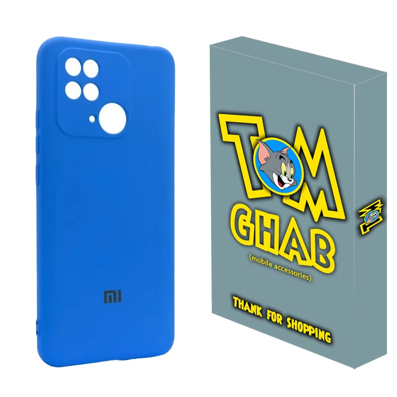 کاور تام قاب مدل سیلیکونی مناسب برای گوشی موبایل شیائومی Redmi 10C