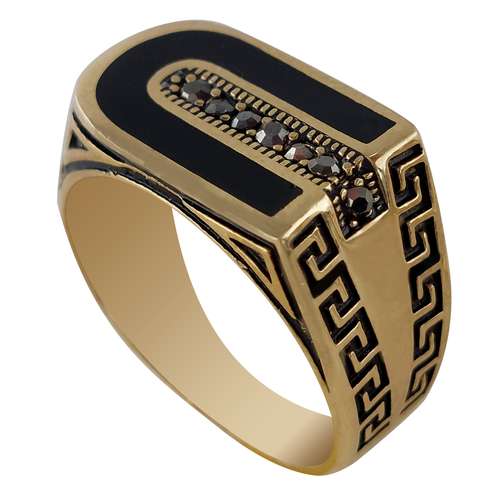 انگشتر مردانه ملک زیور مدل نعل