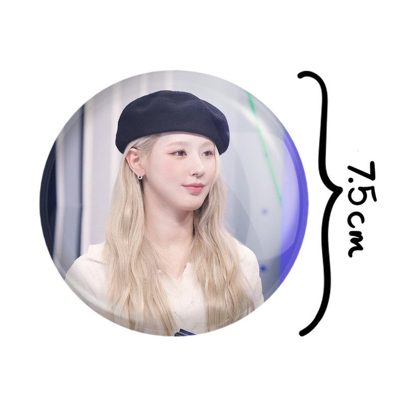 آینه جیبی خندالو طرح میون گروه جی آیدل GIdle مدل تاشو کد 19517