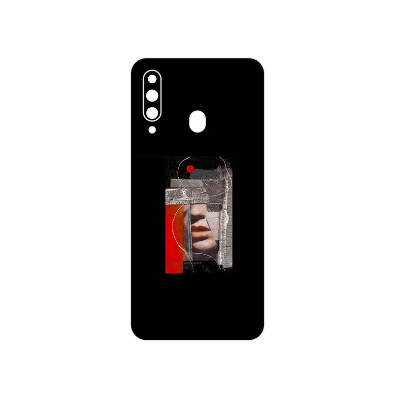 برچسب پوششی ماهوت مدل Collage of Mouth مناسب برای گوشی موبایل سامسونگ Galaxy A60
