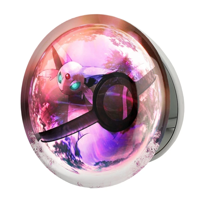 آینه جیبی خندالو طرح پیکاچو انیمه پوکمون مدل تاشو کد 17399 