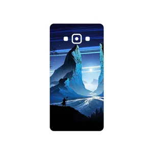 MAHOOT Blue Mountains Digital Art Cover Sticker for Samsung Galaxy A7 2015
