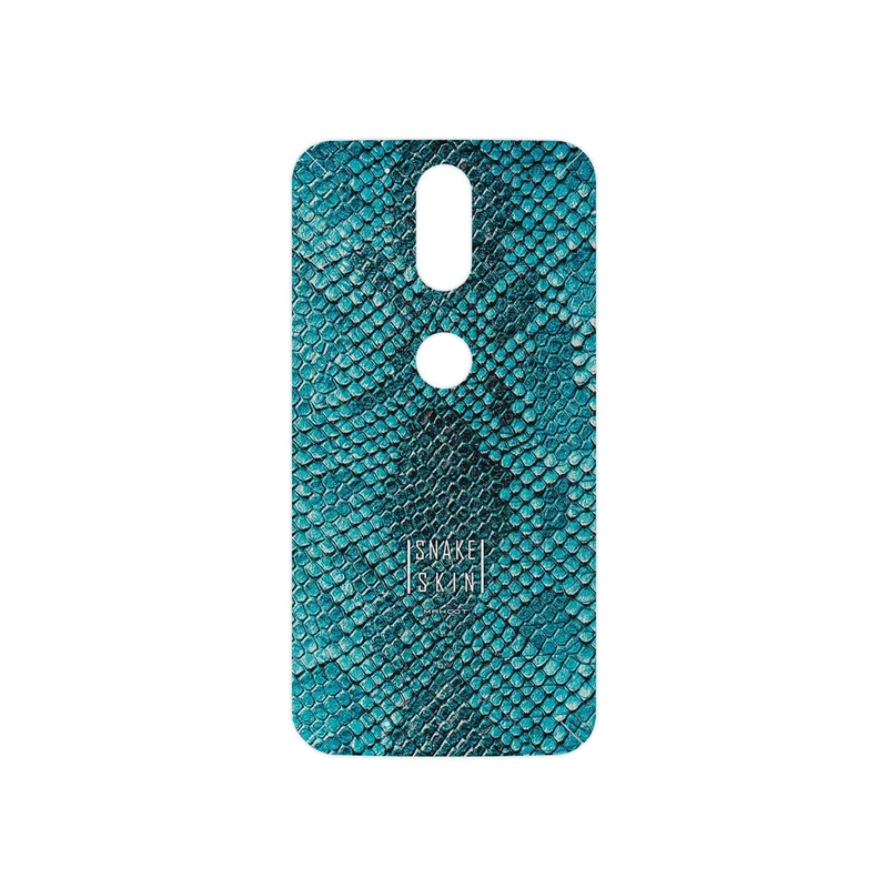 برچسب پوششی ماهوت مدل Blue Snake Skin مناسب برای گوشی موبایل موتورولا Moto G4