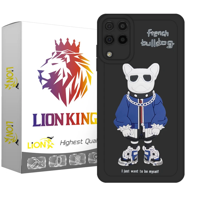   کاور لاین کینگ مدل BOLDAGBCK مناسب برای گوشی موبایل سامسونگ Galaxy A12