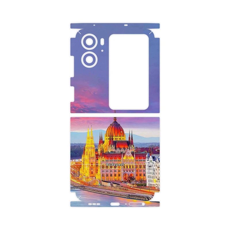 برچسب پوششی ماهوت مدل City of Budapest-FullSkin مناسب برای گوشی موبایل اپو Find N2 Flip