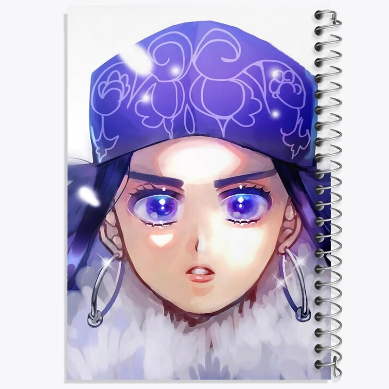 دفتر نقاشی 50 برگ خندالو مدل اسیرپا انیمه کامویی طلایی Golden Kamuy کد 23710